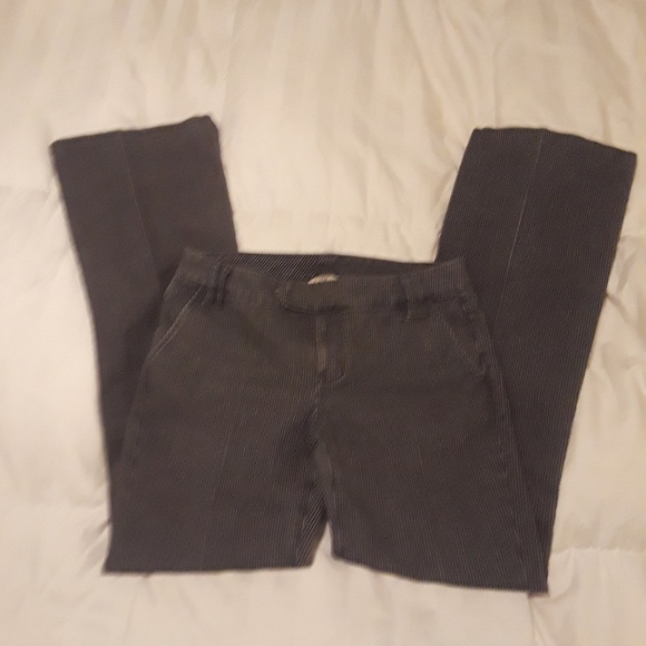 striped wide legged trouser jean - Picture 2 of 3